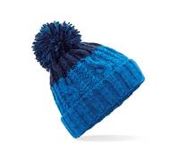 Beechfield B437 Bonnet Après (Azure Blue/Oxford Navy)