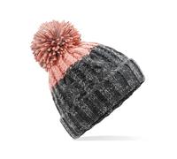 Beechfield Bonnet B437 Après Gris Graphite/Blush