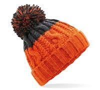 Beechfield B437 Bonnet Après (Orange/Graphite Grey)