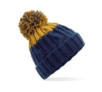 Beechfield Bonnet B437 Après (Oxford Navy/Mustard)