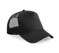 Beechfield B640 Demi Maille Camionneur Cotton Panneau Avant Pic Baseball Chapeau