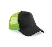 Beechfield B640 Demi Maille Camionneur Cotton Panneau Avant Pic Baseball Chapeau