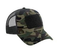 Beechfield Casquette B641 filet réglable à l'arrière avec patch amovible - junglecamo TU