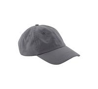 Beechfield® B652N Casquette papa en coton bio 6 panneaux, gris graphite, taille unique