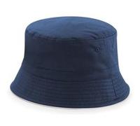 Beechfield - Bob réversible - Adulte unisexe (S/M) (Bleu marine/Blanc) - UTRW4070 Bleu Marine/Blanc G