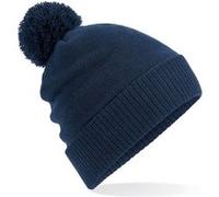 Beechfield - Bonnet a pompon adulte - B439 - bleu marine - taille:Taille unique 2 G