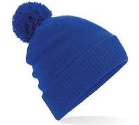 Beechfield - Bonnet a pompon adulte - B439 - bleu roi - taille:Taille unique 2 G