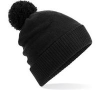 Beechfield - Bonnet a pompon adulte - B439 - noir - taille:Taille unique 6 G