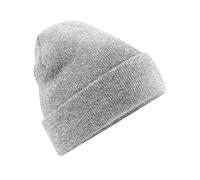 Beechfield - Bonnet - Adulte (Taille Unique) (Gris chiné)
