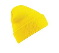 Beechfield BC045 Original Cuffed Beanie - Yellow - One Size