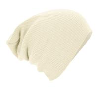Beechfield - Bonnet - Adulte Unisexe (Taille Unique) (Blanc cassé)