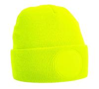 Beechfield Bonnet circulaire B446, Fluo/jaune, Taille unique