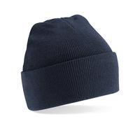 Beechfield Bonnet classique à revers - Bonnet chaud et élégant
