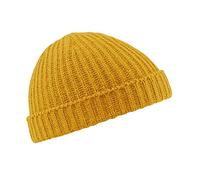 Beechfield Unisex Retro Trawler Winter Beanie Hat Casquette de Baseball, Or (Moutarde), Taille Unique Mixte