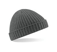Beechfield Bonnet d'hiver rétro Unisexe - gris -