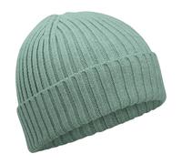Beechfield Bonnet en coton bio pour enfant B341, Vert grisé, Taille unique