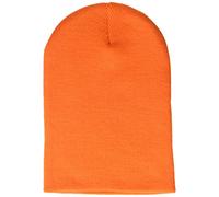 Beechfield Bonnet de Manchette Original, Orange, Taille Unique Mixte