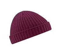 Beechfield - Bonnet rétro - Unisexe (Taille Unique) (Bordeaux)