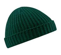 Beechfield - Bonnet rétro - Unisexe (Taille Unique) (Vert Bouteille)