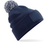 Beechfield - Bonnet SNOWSTAR - Unisexe (Taille unique) (Gris chiné/noir) - UTBC4138 Gris Chiné/noir G