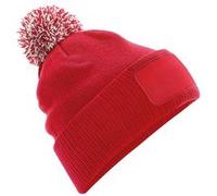 Beechfield - Bonnet SNOWSTAR - Unisexe (Taille unique) (Rouge/blanc) - UTBC4138 Rouge/blanc G
