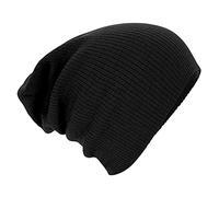 Beechfield Bonnet Souple - Bonnet d'hiver Souple en Tricot Classique, Taille Unique