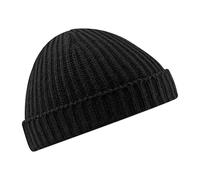 Beechfield B460 Trawler Bonnet Mixte, Noir, Taille Unique