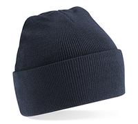 Beechfield Bonnet Tricoté, différentes couleurs - Bleu Marine, Bleu Marine, Homme, Taille unique