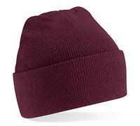 Beechfield Bonnet Tricoté, différentes couleurs - Marron Châtain, Marron Châtain, Homme, Taille unique