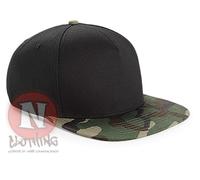 Beechfield Camouflage Casquette Réglable Militaire Plat Pic Urban Hip Hop Style