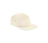 Beechfield - Canvas 5-Panel Camper Cap - Natural - One Size