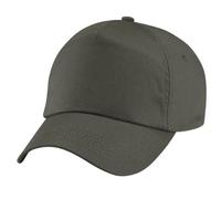 Beechfield - Casquette 100 % coton - Unisexe (Taille unique) (Vert olive).