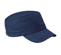 Beechfield - Casquette armée 100% Coton - Adulte Unisexe (Taille Unique) (Bleu Marine)
