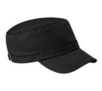 Beechfield - Casquette armée 100% coton - Adulte unisexe (Taille unique) (Noir) - UTRW204 Noir, Noir G