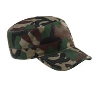 Beechfield - Casquette armée à Motif Camouflage 100% Coton - Adulte Unisexe (Taille Unique) (Camouflage Jungle)