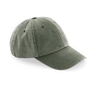Beechfield Casquette Baseball Vintage Profil Bas Chapeau Pré Courbé Délavé Homme
