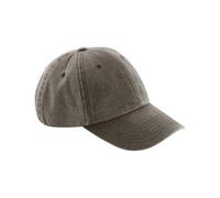 Beechfield Casquette Baseball Vintage Profil Bas Chapeau Pré Courbé Délavé Homme