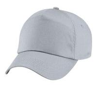 Beechfield - Casquette de Baseball 100% coton - Adulte unisexe (Taille unique) (Gris clair) - UTRW201 Gris Clair, Gris clair G