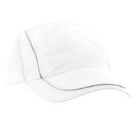Beechfield - Casquette de baseball - Adulte unisexe (Taille unique) (Blanc) - UTRW225 Blanc, Blanc