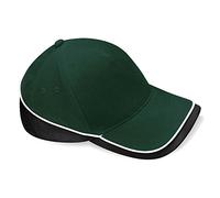 Beechfield - Casquette de Baseball - Homme taille unique - - Bottle green / black / white - Taille unique