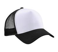 Beechfield - Casquette de Baseball - Homme taille unique - Multicolore - Noir/blanc - Taille unique