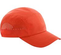 Beechfield - Casquette de baseball "Technique" homme/femme unie - Course à pied PC4951 (Taille unique) (Piment rouge)