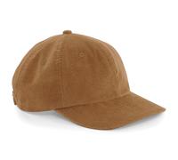 Beechfield Casquette de cordon patrimonial - coton doux en velours de forme 6 pa