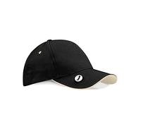 Beechfield Casquette de Golf Unisexe B185 Pro-Style marqueur de Balle de Golf, Blanc, Taille Unique