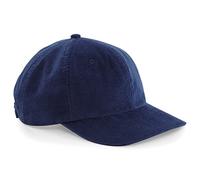 Beechfield Heritage Cord Cap Casquette, Bleu Marine Oxford, Taille Unique Mixte