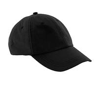 Beechfield - Casquette imperméable - Adulte unisexe (Taille unique) (Noir)