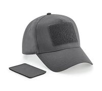 Beechfield Casquette amovible à 5 panneaux B638, gris graphite, Taille Unique