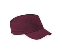 Beechfield - Casquette Militaire - Adulte (Taille Unique) (Bordeaux)