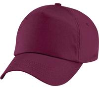 Beechfield - Casquette "Original" 5 Segments pour enfants BC5254 (Taille unique) (Bourgogne)