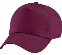 Beechfield - Casquette "Original" 5 Segments pour enfants BC5256 (Taille unique) (Bourgogne)